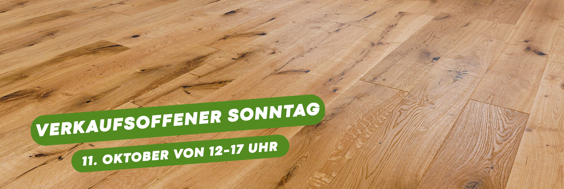 Ladenburger Holzfachmarkt - Verkaufsoffener Sonntag 11. Oktober 2026
